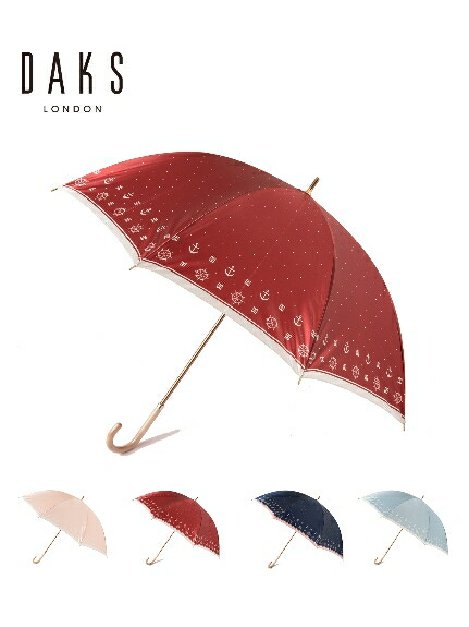 年最新海外 Daks ダックス 雨傘 ダックス Daks ドット柄 長傘 公式ムーンバット レディース オープニング大放出セール Www Amir Org Rw