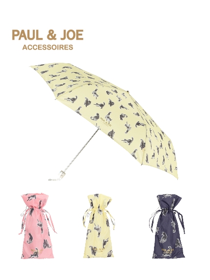 楽天市場 Paul Joe Accessoires ポールアンドジョー アクセソワ 雨傘 ポール ジョー Paul Joe Accessoires 花柄 猫 タイムレスキャット 長傘 レディース 公式ムーンバット グラスファイバー Moonbat Official Shop