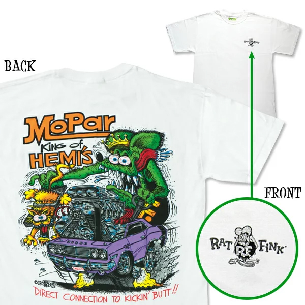 Rat Fink(ラットフィンク)  モンスター Tシャツ "Surf all Day" RAT FINK Rat Fink(ラットフィンク) モンスター Tシャツ 