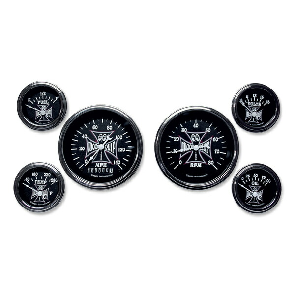 MOON Equipped (ムーン イクイップド) Iron Cross 6-Gauge Set