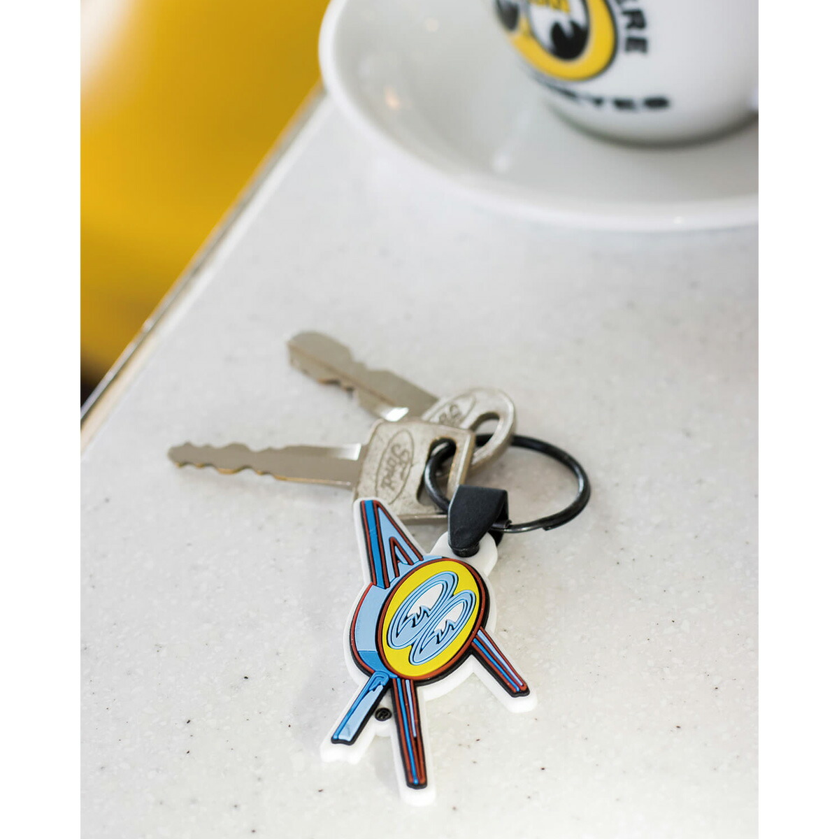 MADOKA RINDAL フェイス ダイス キーリング 39etc X Madoka Rindal | Face Dice Keyring – feg Tokyo