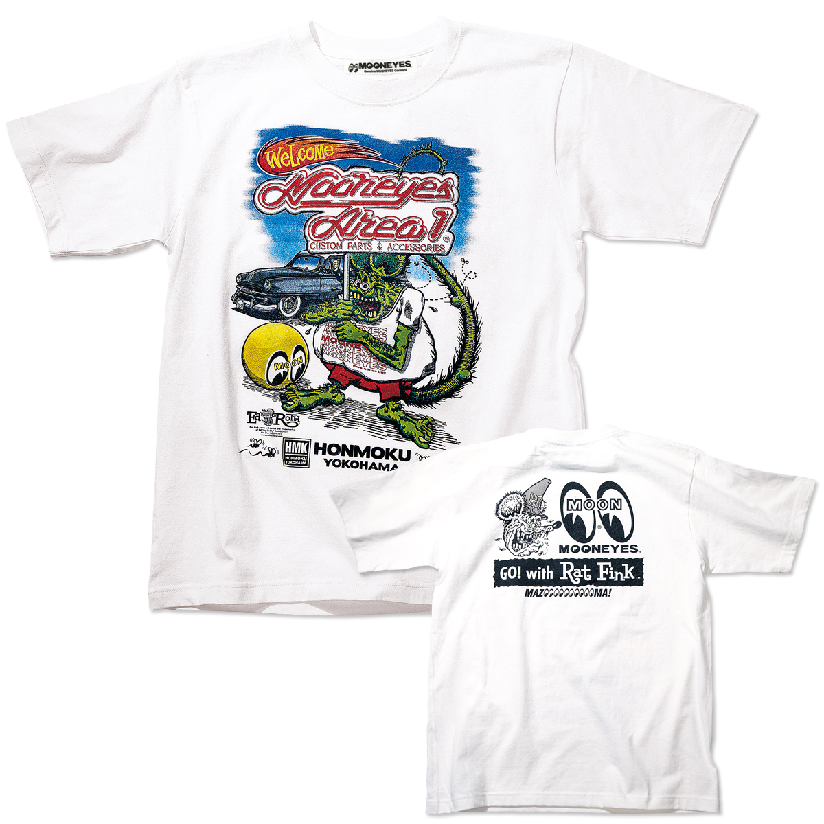 楽天市場 Rat Fink ラットフィンク Rat Fink ウェア Rat Fink キッズ ベビーウエアー Mooneyes