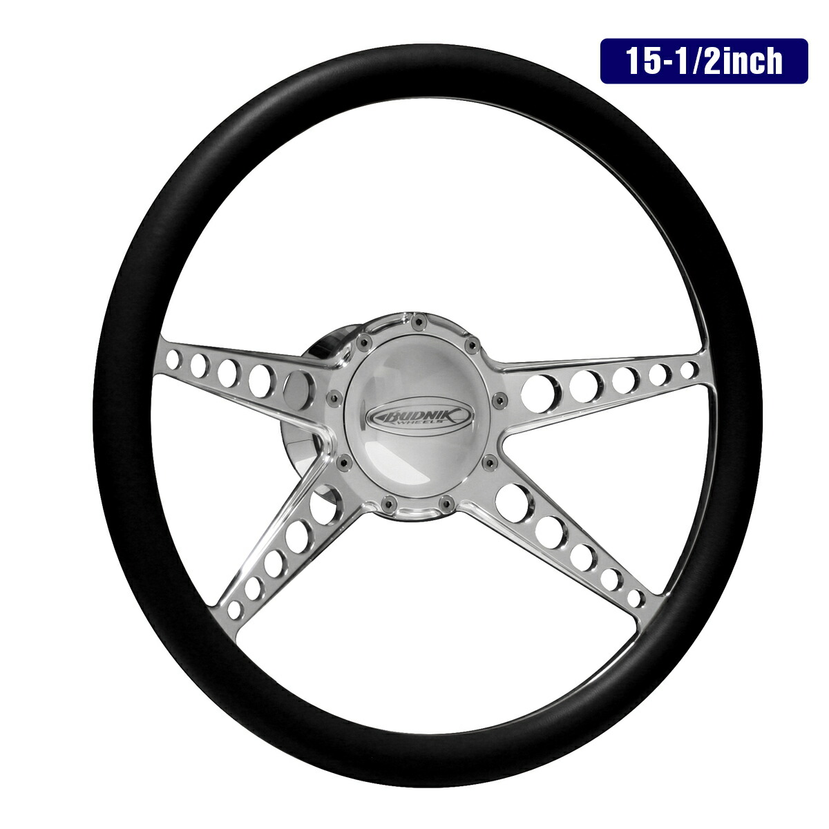 【楽天市場】バドニック ステアリング ホイール ハンドル Budnik Steering Wheel Tri-Oval 15-1/2inch :  MOONEYES