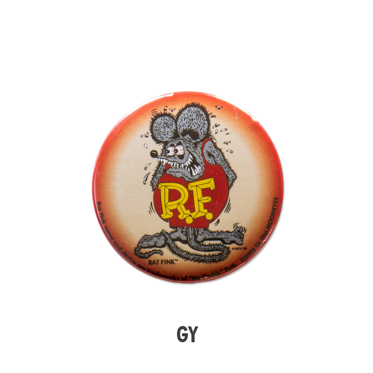 楽天市場】【小サイズ】RAT FINK ラットフィンク メタル製ピンズ