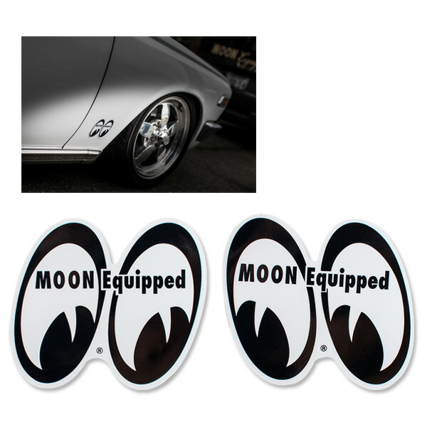 MOONEYES サンシェード　2個 MOON Car Sun Shade Lサイズ