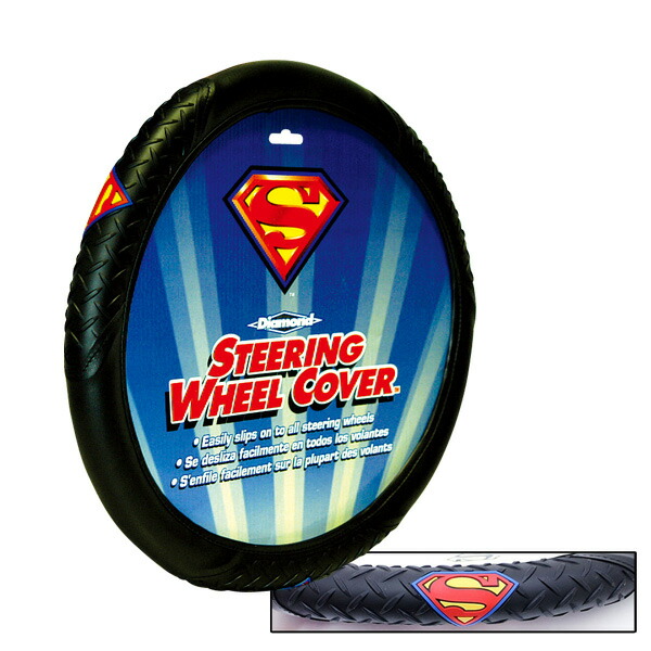 SUPER MAN ステアリング ホイール カバー画像