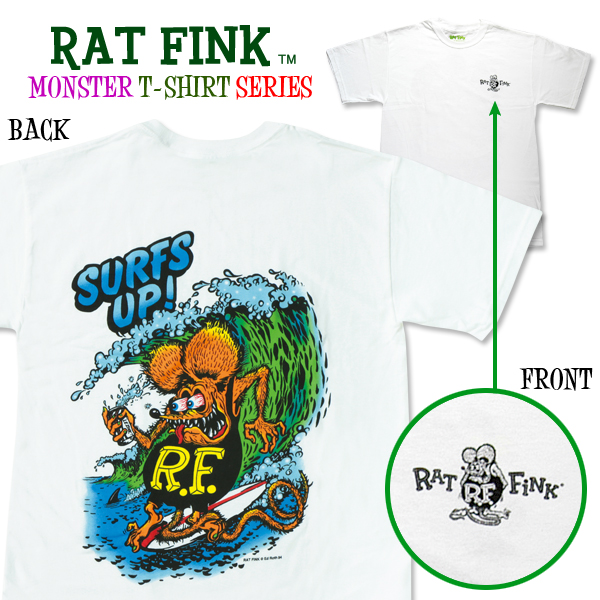 楽天市場】Rat Fink (ラット フィンク) モンスター Tシャツ 