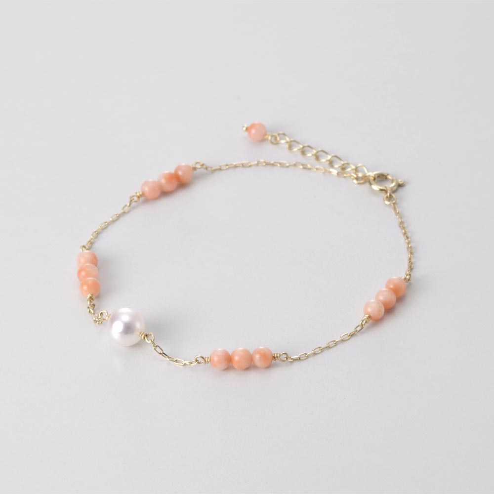 楽天市場】パール ブレスレット Princess パール ブレスレット K10