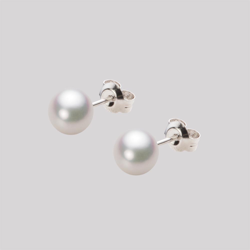 パール ピアス あこや真珠 6.0mm アコヤ 真珠 ピアス K14WG ホワイトゴールド レディース HA00060B13WPGPA02W ムーンレーベル Moon Label｜Moon Label　大月真珠 Online Shop