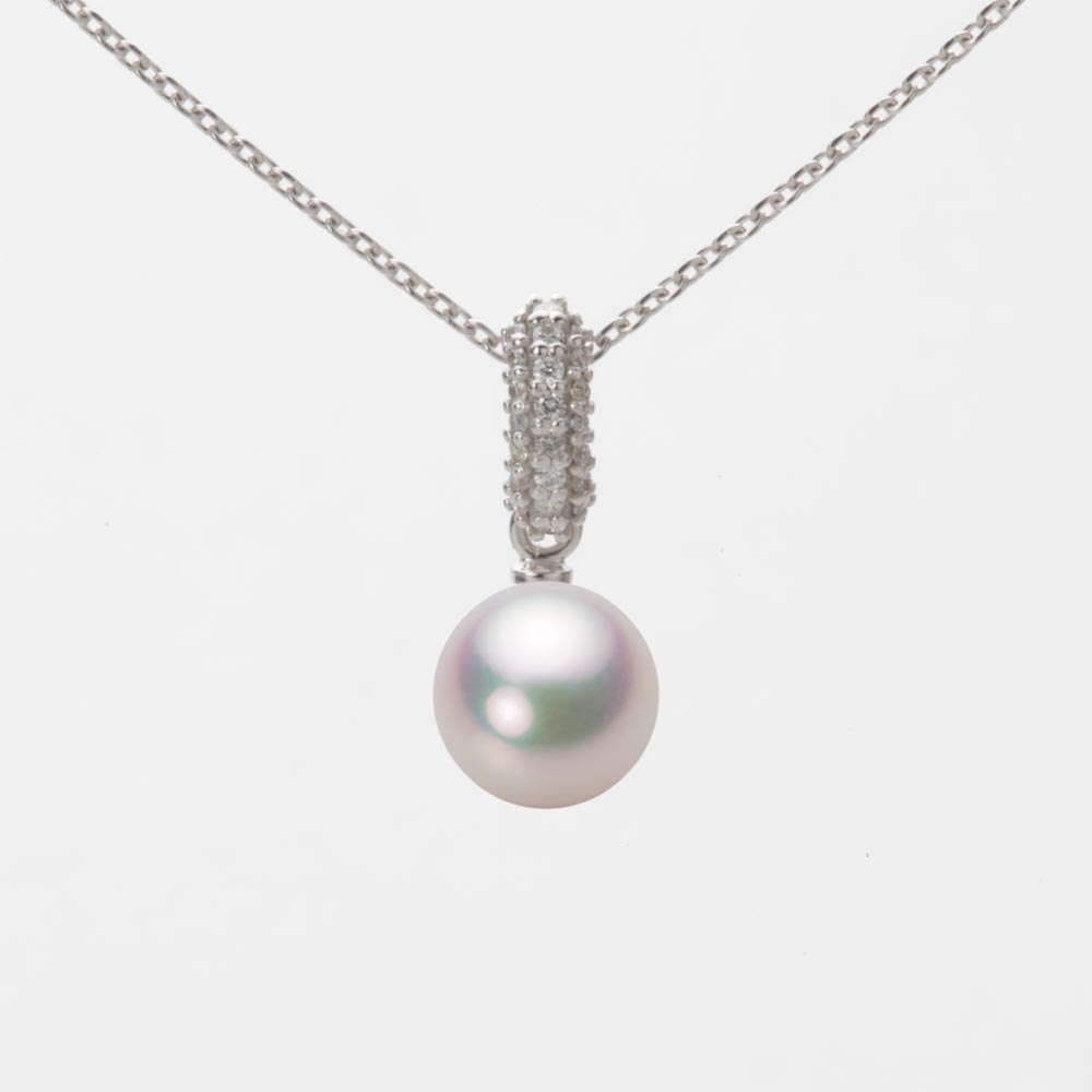 大珠　あこや真珠　アコヤパール　ネックレス　美品　7.5〜7.9㎜　O392 WEB限定】あこや真珠 ネックレスセット 7.5-8.0mm -BASIC- | 7.0