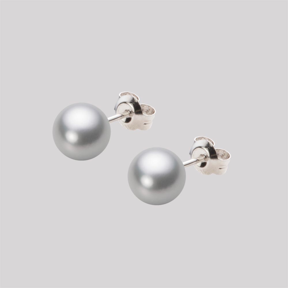 パール ピアス あこや真珠 7.0mm アコヤ 真珠 ピアス Pt900 プラチナ レディース HA00070R12SG0PA04P ムーンレーベル Moon Label｜Moon Label　大月真珠 Online Shop