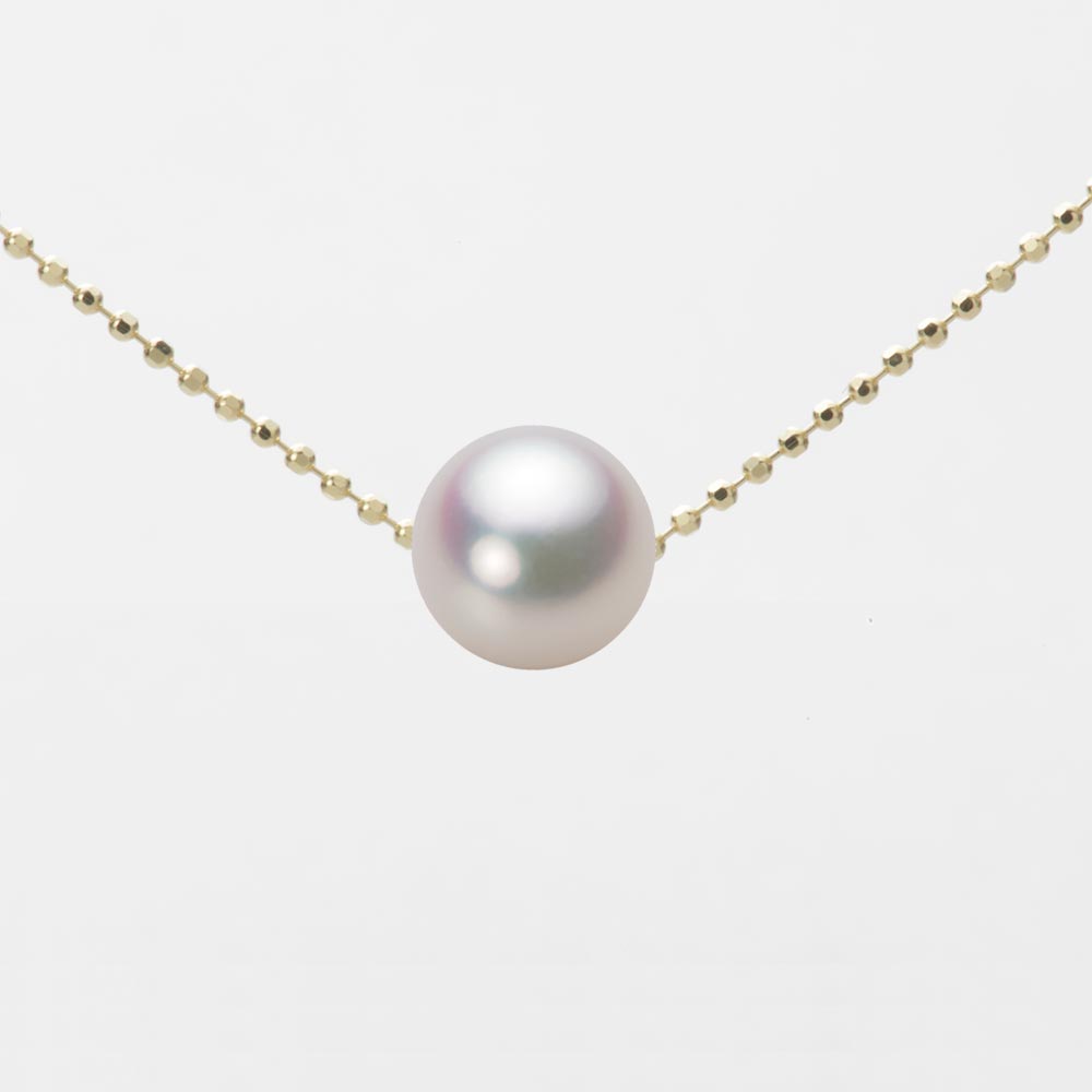 楽天市場】パール ネックレス 一粒 あこや真珠 7.5mm アコヤ 真珠