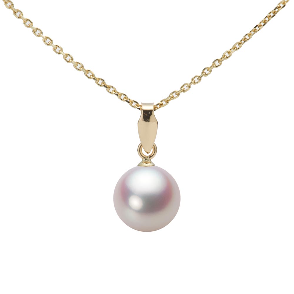 楽天市場】パール ネックレス 一粒 あこや真珠 7.5mm アコヤ 真珠