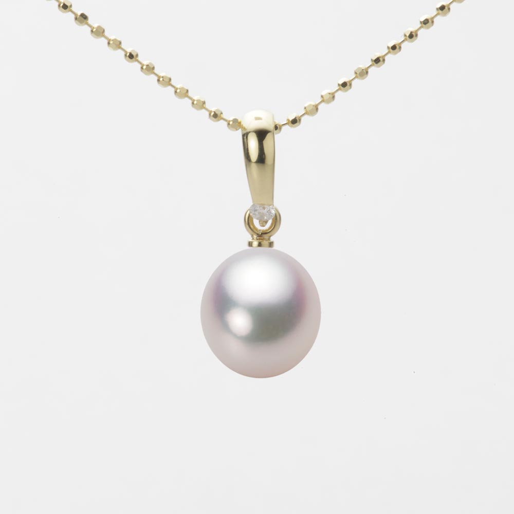 バーバラ【K18刻印✨テリ抜群】あこや真珠 ネックレス ペンダント 楽天市場】パール ネックレス 一粒 あこや真珠 8.0mm アコヤ