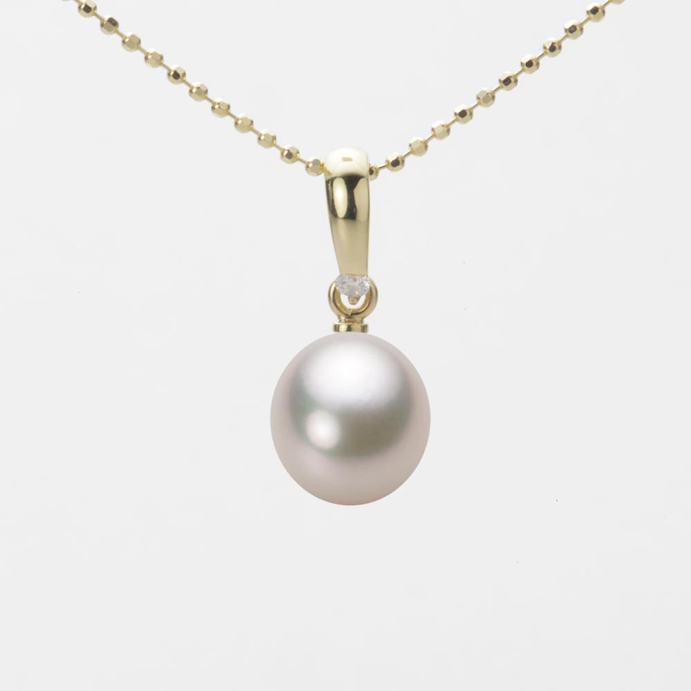 楽天市場】パール ネックレス 一粒 あこや真珠 8.0mm アコヤ