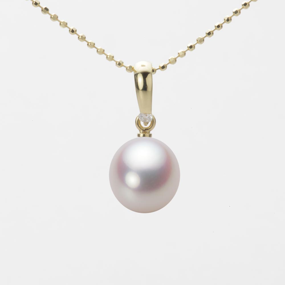 楽天市場】パール ネックレス 一粒 あこや真珠 8.5mm アコヤ