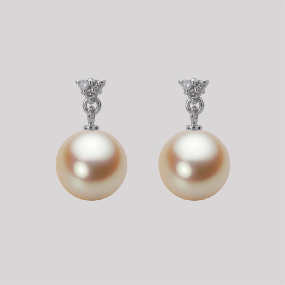 パール ピアス あこや真珠 8.5mm アコヤ 真珠 ピアス K18WG ホワイトゴールド レディース HA00085R11NG0617W0 ムーンレーベル Moon Label｜Moon Label　大月真珠 Online Shop