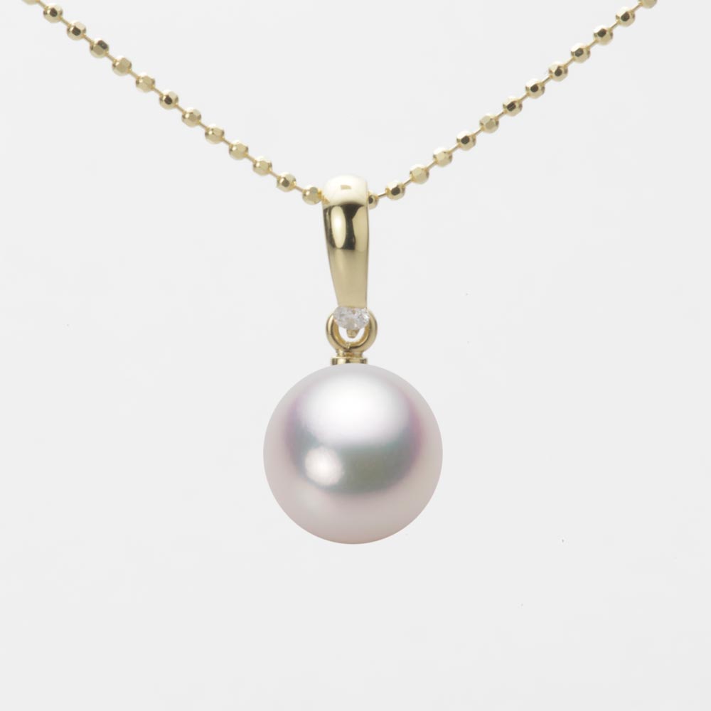 KAORU 一粒ブラックパールネックレス　K18 楽天市場】ブラック パール ネックレス 一粒 8mm 黒蝶 真珠