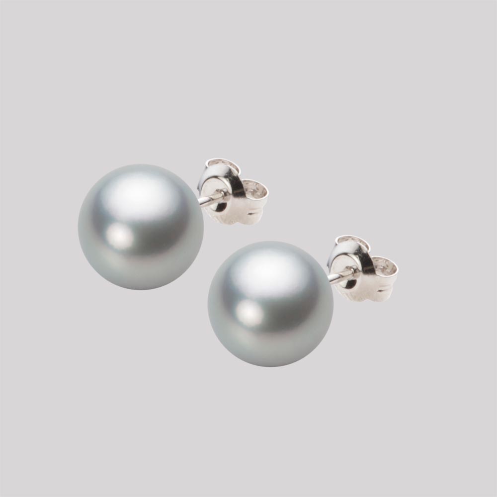 パール ピアス あこや真珠 8.5mm アコヤ 真珠 ピアス Pt900 プラチナ レディース HA00085R12SG0PA04P ムーンレーベル Moon Label｜Moon Label　大月真珠 Online Shop