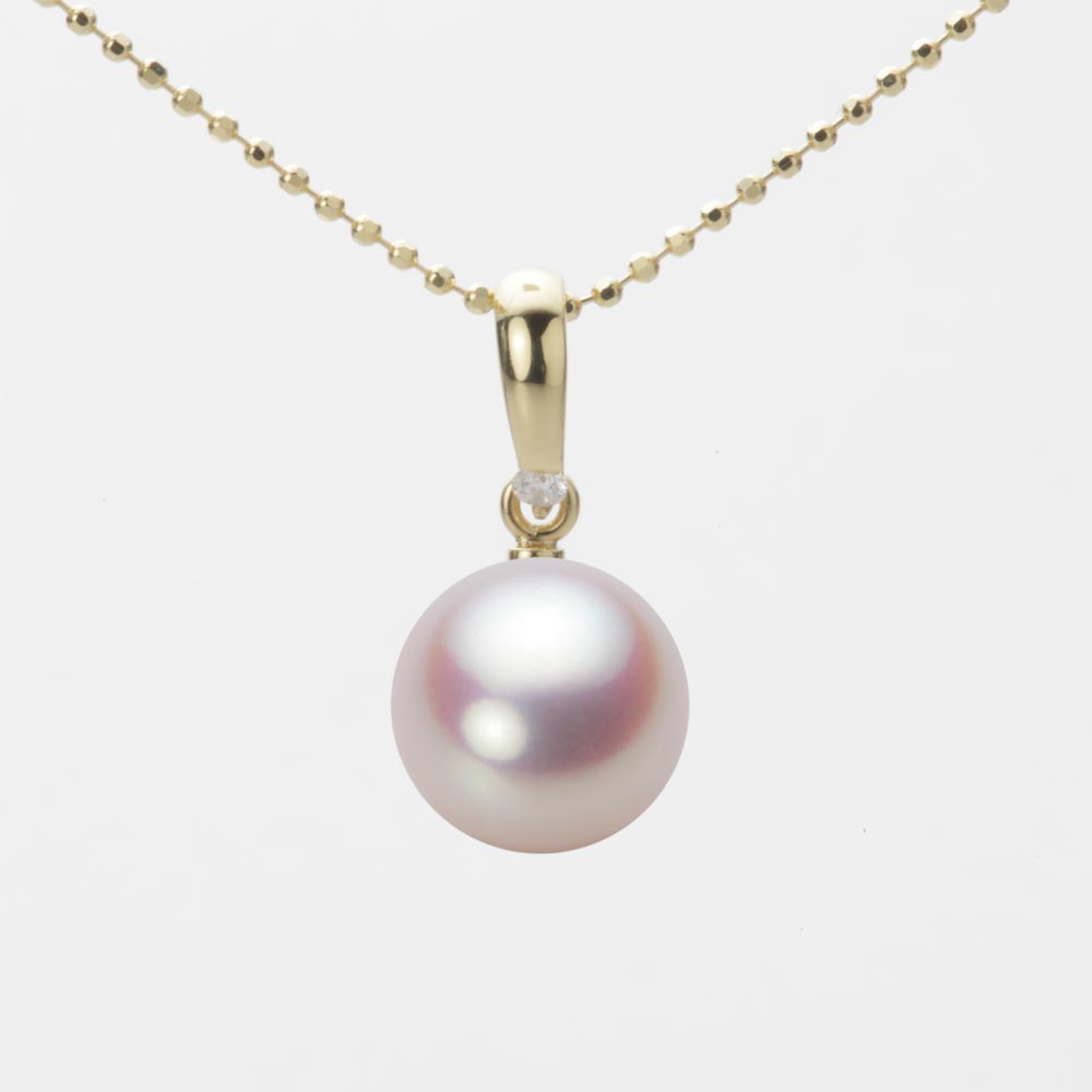 楽天市場】パール ネックレス 一粒 あこや真珠 9.0mm アコヤ 真珠