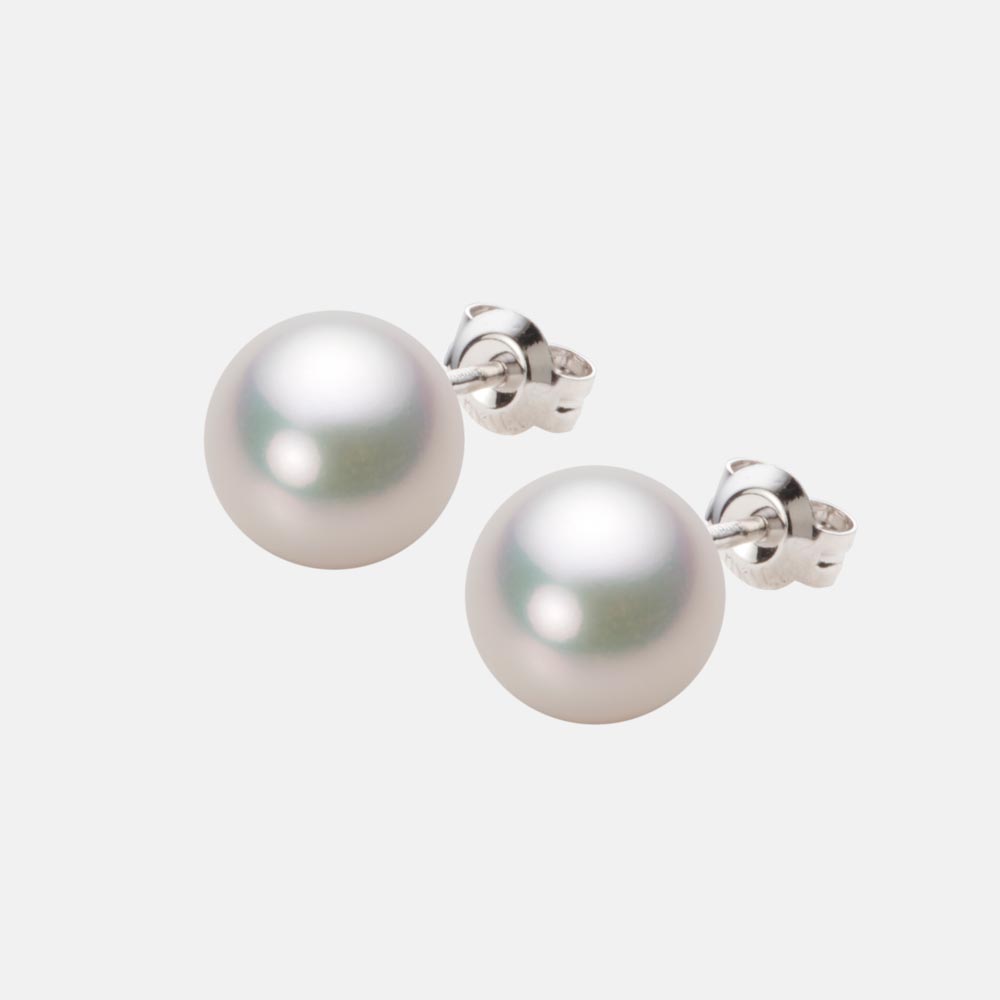 パール ピアス あこや真珠 9.0mm アコヤ 真珠 ピアス Pt900 プラチナ レディース HA00090R13WPGPA08P ムーンレーベル Moon Label｜Moon Label　大月真珠 Online Shop
