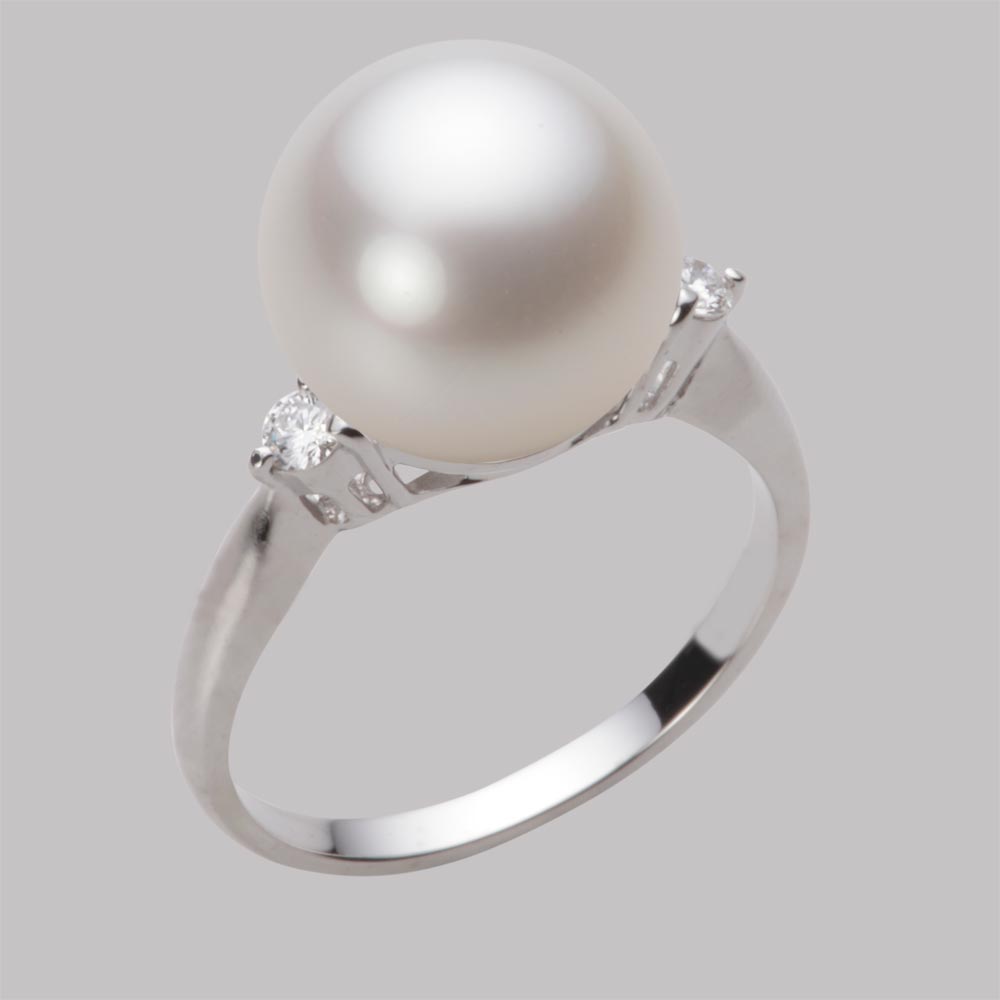 南洋 白蝶真珠 パール リング 指輪 pt900 11mm 南洋白蝶真珠 パール リング 約11.5mm プラチナ Pt900の商品詳細