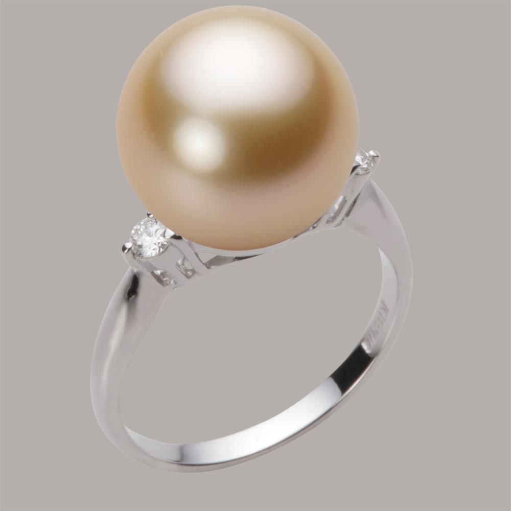 パールリング 南洋三色 K18WG パールリング 南洋三色 K18WG