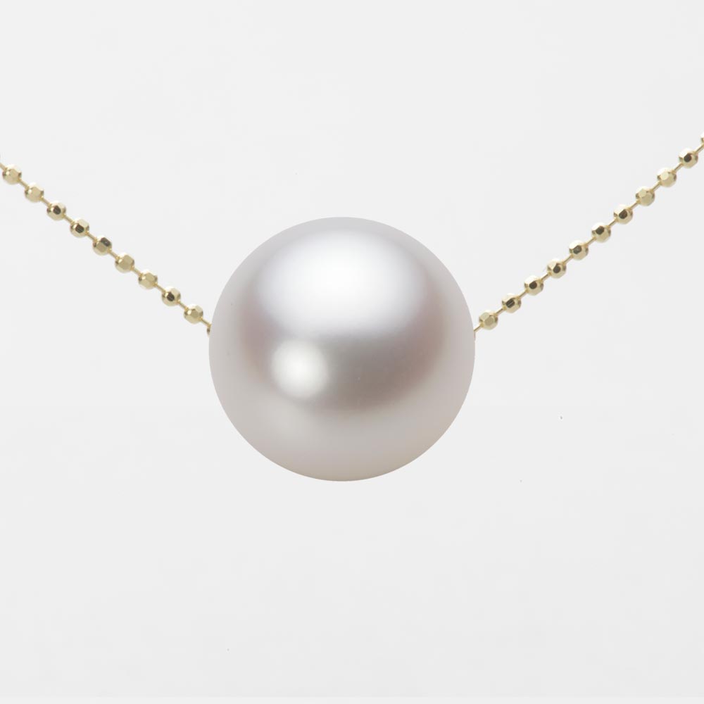 楽天市場】南洋真珠 パール ネックレス 一粒 13mm 白蝶 真珠