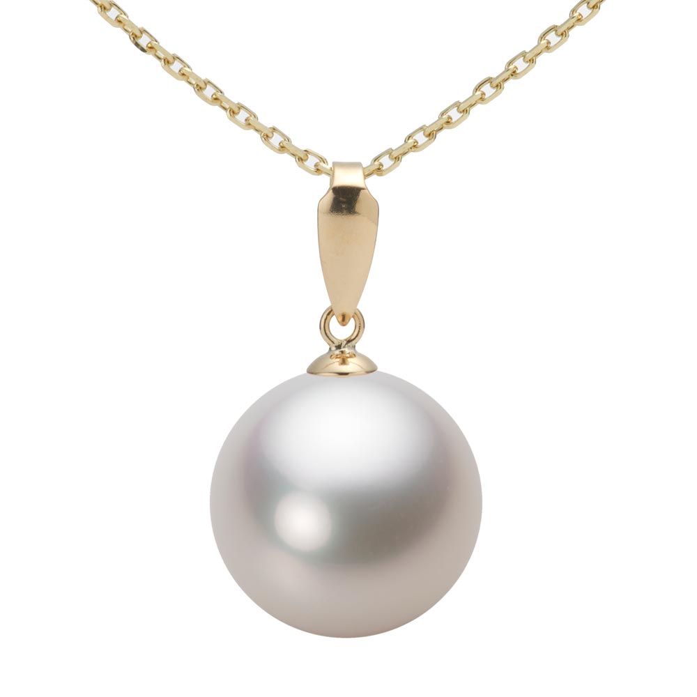 楽天市場】南洋真珠 パール ネックレス 一粒 13mm 白蝶 真珠