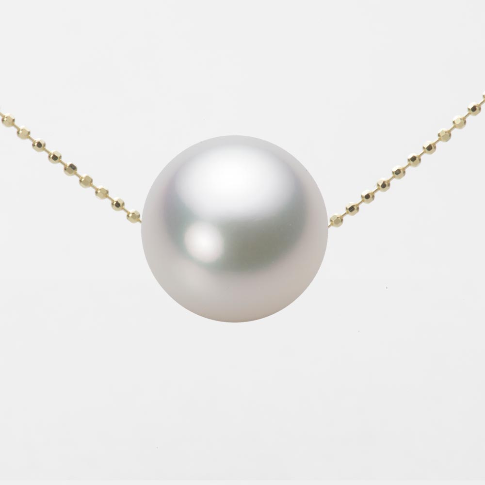 楽天市場】南洋真珠 パール ネックレス 一粒 13mm 白蝶 真珠