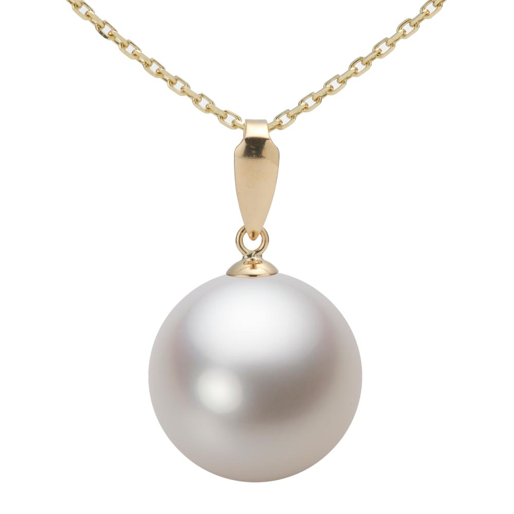 高品質白蝶真珠13.4mm ペンダントトップk18wg 高品質白蝶真珠13.4mm ペンダントトップk18wg