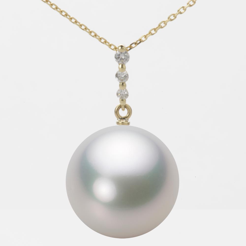 楽天市場】南洋真珠 パール ペンダント トップ 15mm 白蝶 真珠