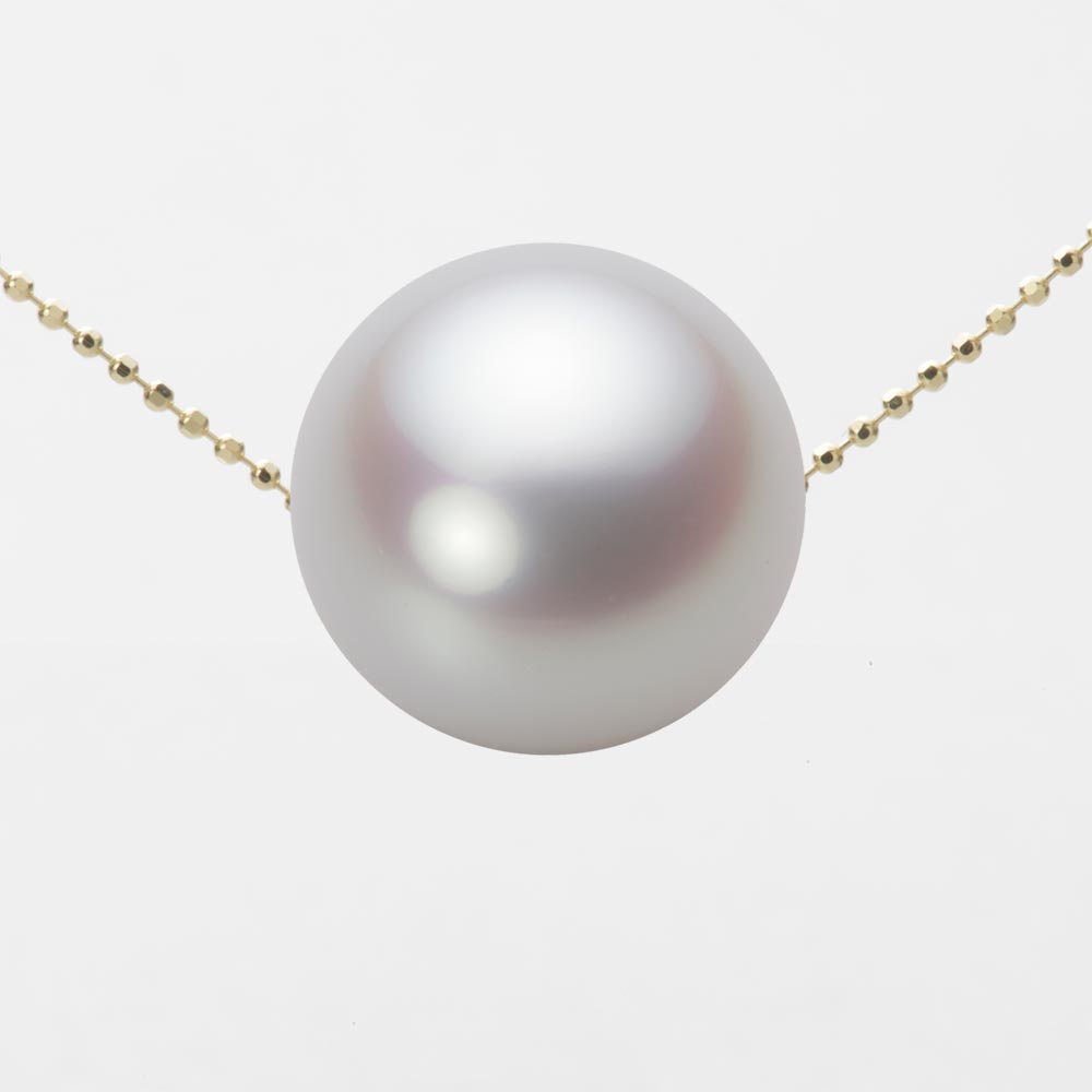 楽天市場】南洋真珠 パール ネックレス 一粒 13mm 白蝶 真珠