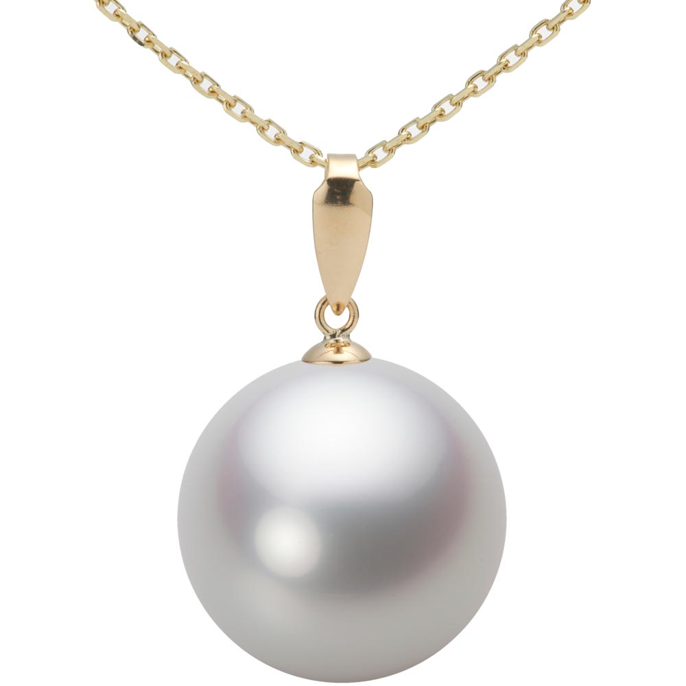 楽天市場】南洋真珠 パール ペンダント トップ 15mm 白蝶 真珠