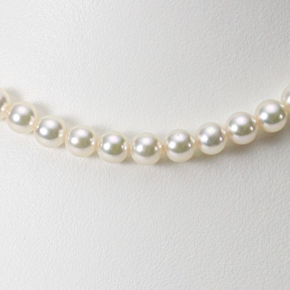 パール ネックレス あこや真珠 6.5mm アコヤ 真珠 パール ネックレス レディース CA00065R33CW000000 ムーンレーベル Moon Label