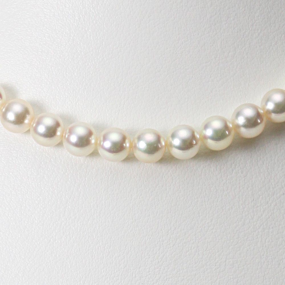 ミキモト MIKIMOTO SV パール ネックレス 7.0-7.5ｍｍ MIKIMOTO - 【新着】ミキモト SVクラスプ パール7.0～7.2mm