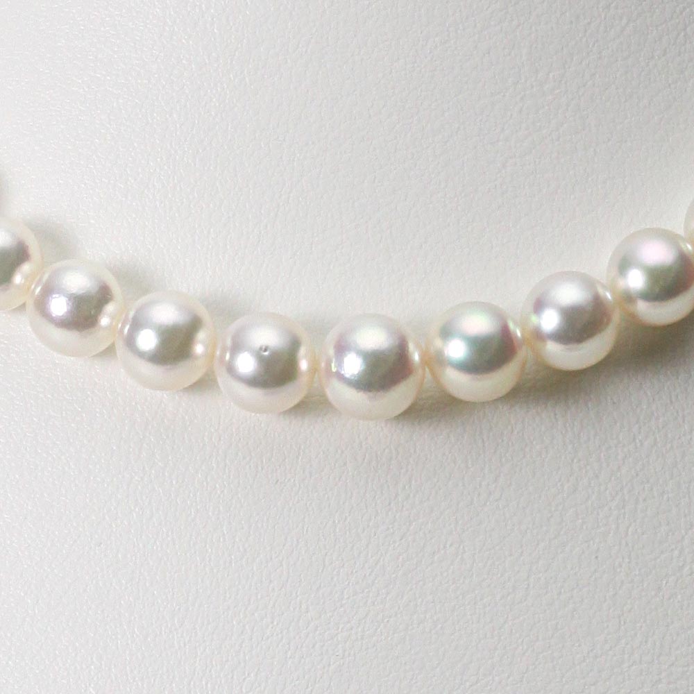 パール ネックレス あこや真珠 7.0-9.0mm アコヤ 真珠 ネックレス レディース GA09070R32WPG00000 ムーンレーベル Moon Label｜Moon Label　大月真珠 Online Shop 182,105円