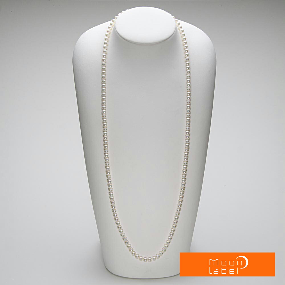4005：ロング(84cm)あこや真珠ネックレス＜6.5〜7mm＞N-12908 楽天市場】ベビーパールロングネックレス(106.5cm)あこや真珠