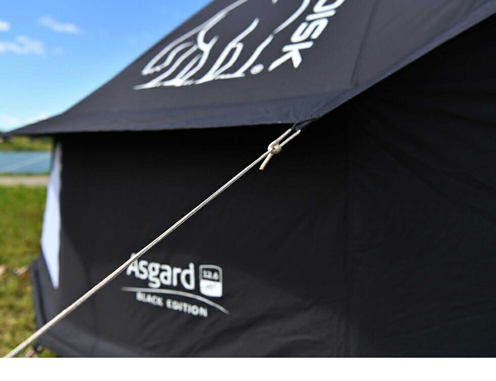 数量限定】Nordisk ノルディスク Asgard 12.6 Tent Black Edition