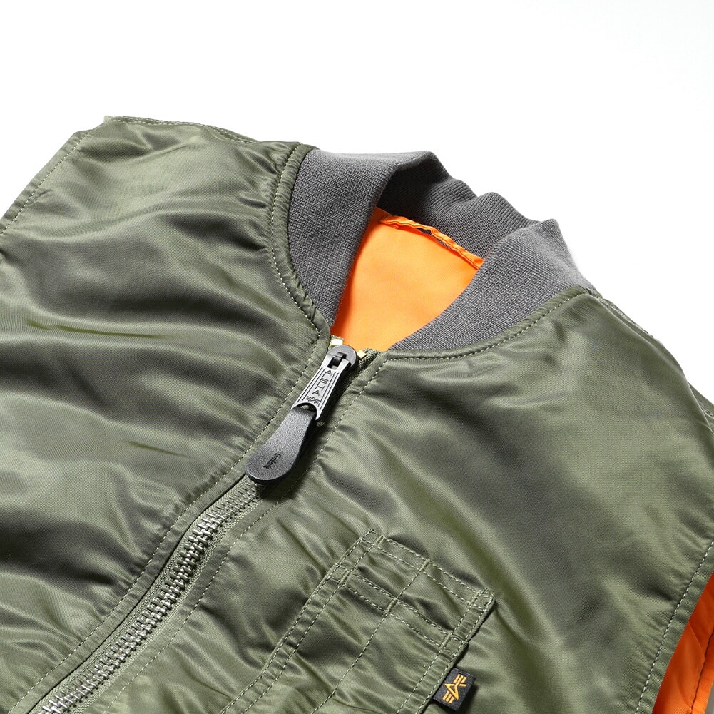 ALPHA INDUSTRIES アルファ インダストリーズ MA-1ベスト MA-1 ベスト 
