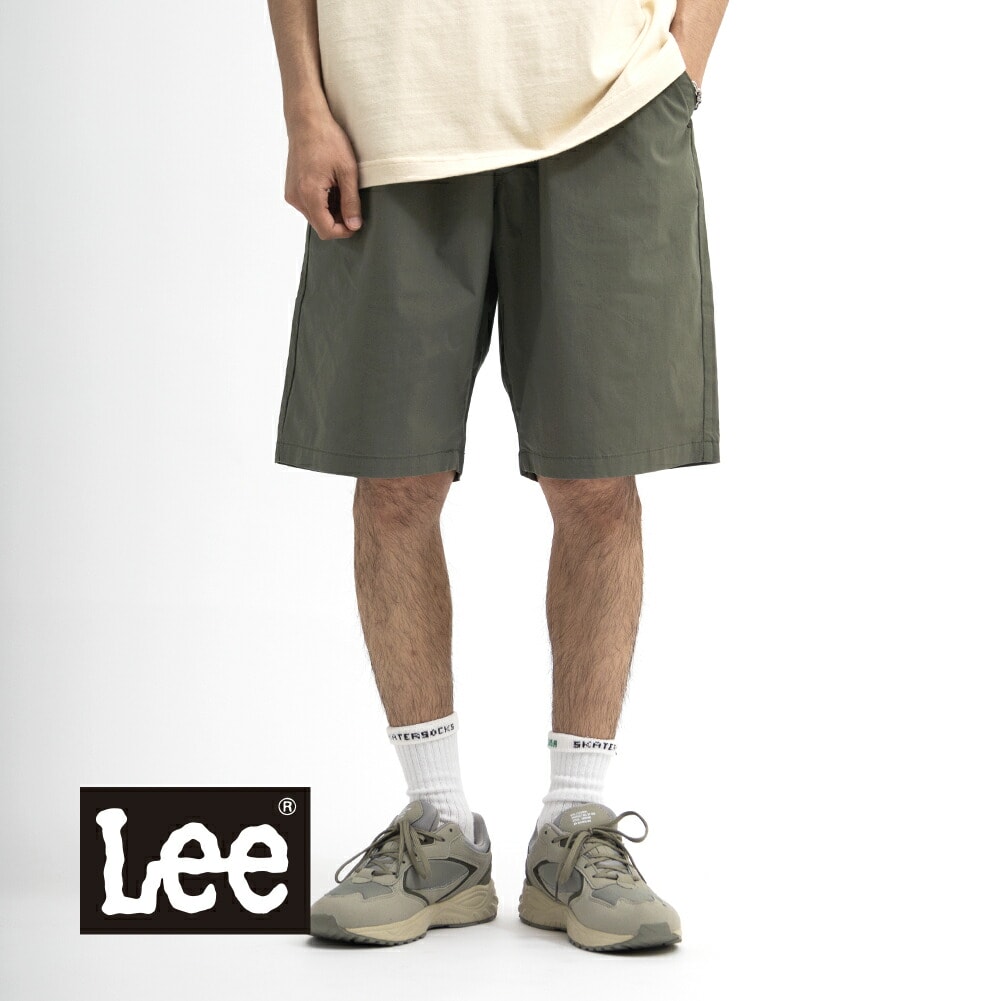 【500円OFFクーポン対象】【返品交換送料無料】LEE(リー)Fleeasy Shorts(フリージー ショーツ)ショートパンツ ハーフパンツ イージーパンツ 短パン 夏 メンズ画像