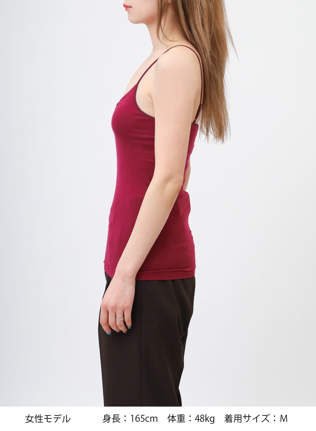 Souple Luz スープレルース ブラパット　キャミソール 11％OFFクーポン対象】SoupleLuz(スープレルース)/BRA PAD CAMISOLE