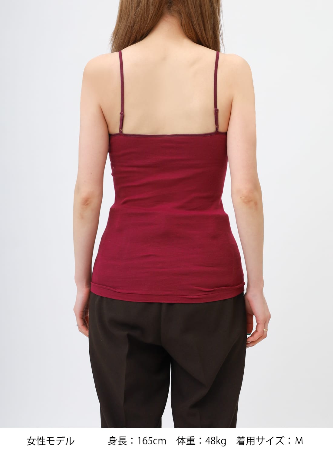 SOUPLE LUZ スープレルース　ブラパットキャミソール 返品交換送料無料】SoupleLuz(スープレルース)/BRA PAD CAMISOLE
