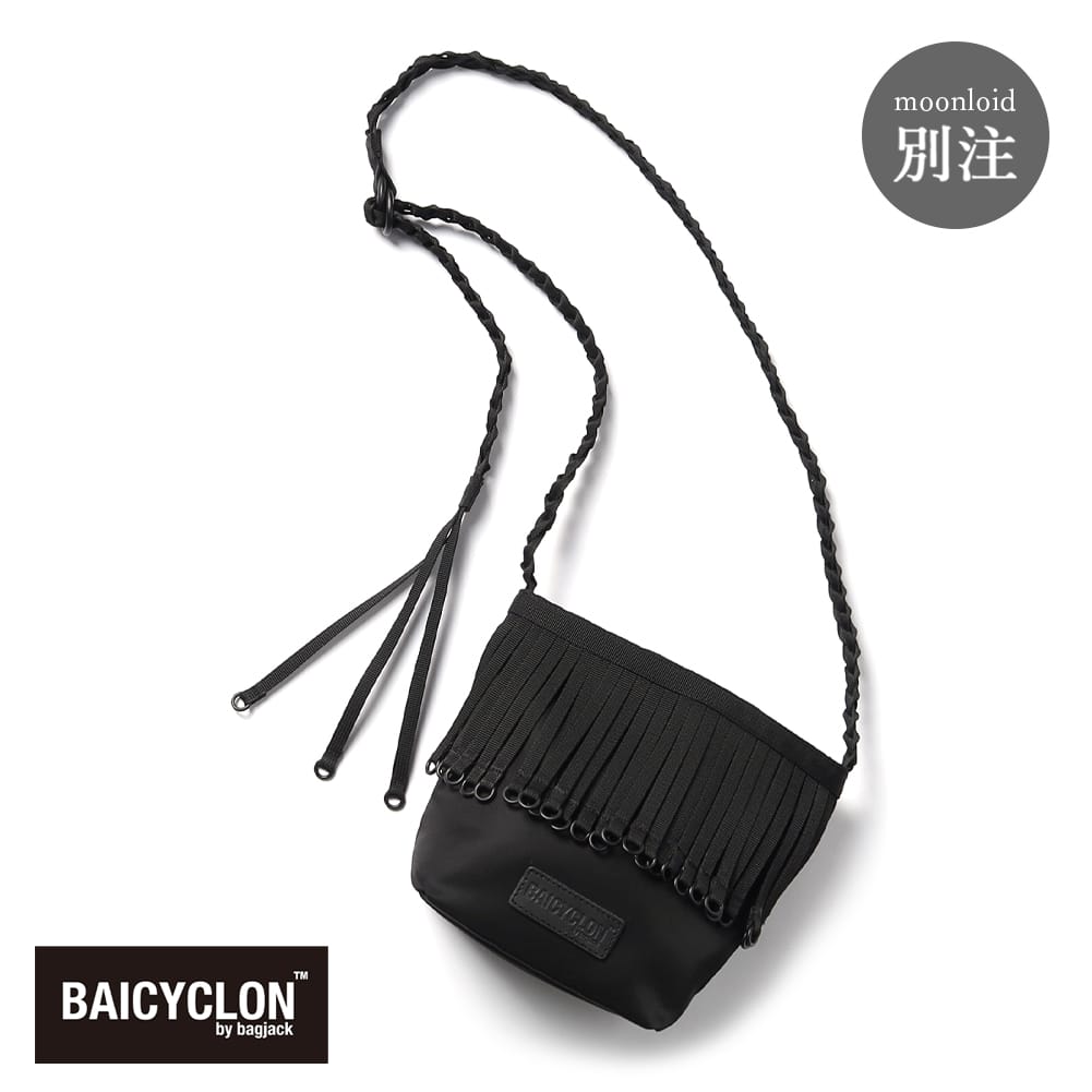 【P10倍】【返品交換送料無料】BAICYCLON by bagjack（バイシクロン バイ バッグジャック）TAPE FRINGE SHOULDER BAG（テープフリンジショルダーバッグ）別注 レディース メンズ ユニセックス 撥水 バッグ カバン ポーチ 斜めがけ 母の日