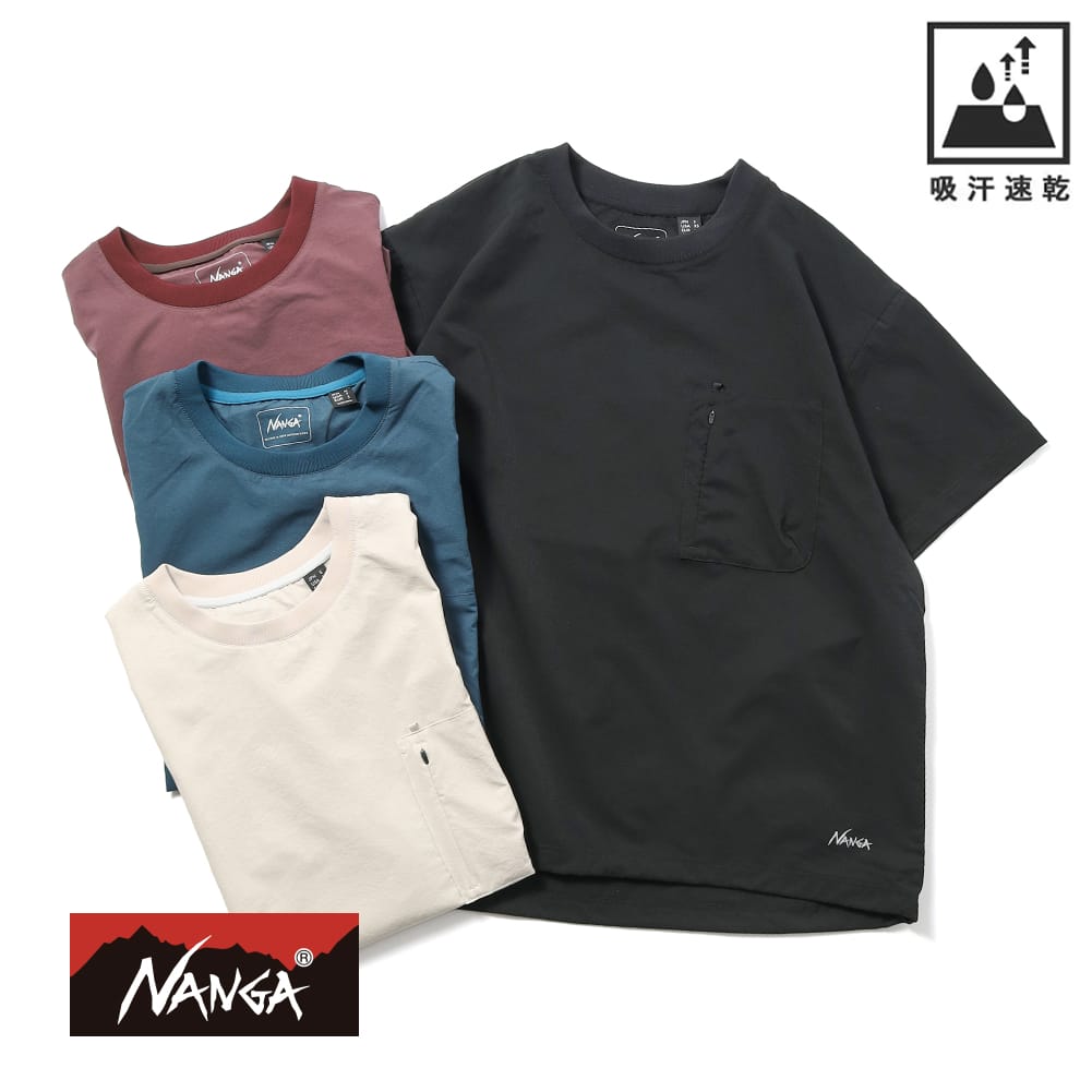 【P5倍】【返品交換送料無料】NANGA（ナンガ）DotAir COMFY TEE（ドットエア コンフィーティー）半袖 Tシャツ 涼しい 吸湿速乾 アウトドア 夏 メッシュ素材 メンズ レディース ユニセックス ギフト 母の日 7,733円