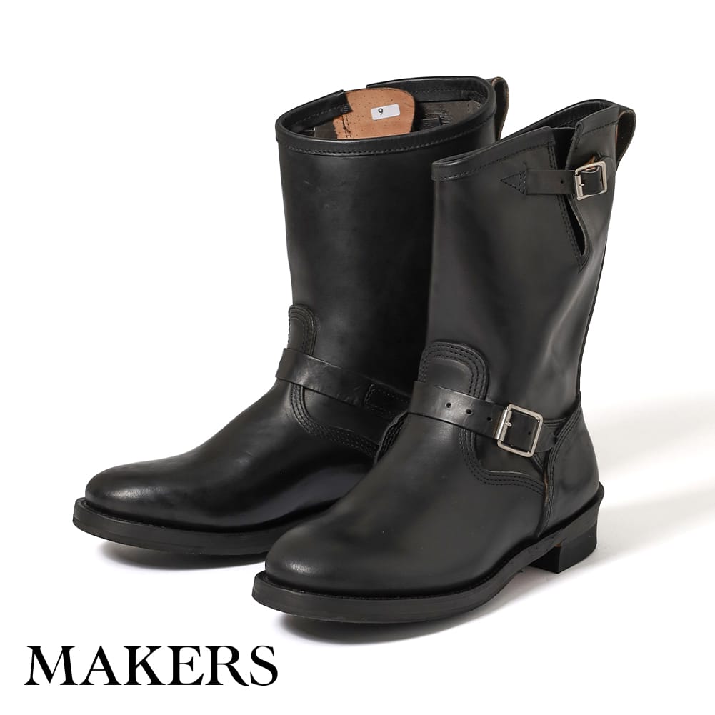 【P10倍】【返品交換送料無料】【ランキング入賞】MAKERS(メイカーズ)HORSE ENGINEER GUIDI BUTT(ホースエンジニア)エンジニアブーツ ブーツ GUIDI グイディ ホースバット 馬革 茶芯 グッドイヤーウェルト製法 日本製 ギフト 母の日