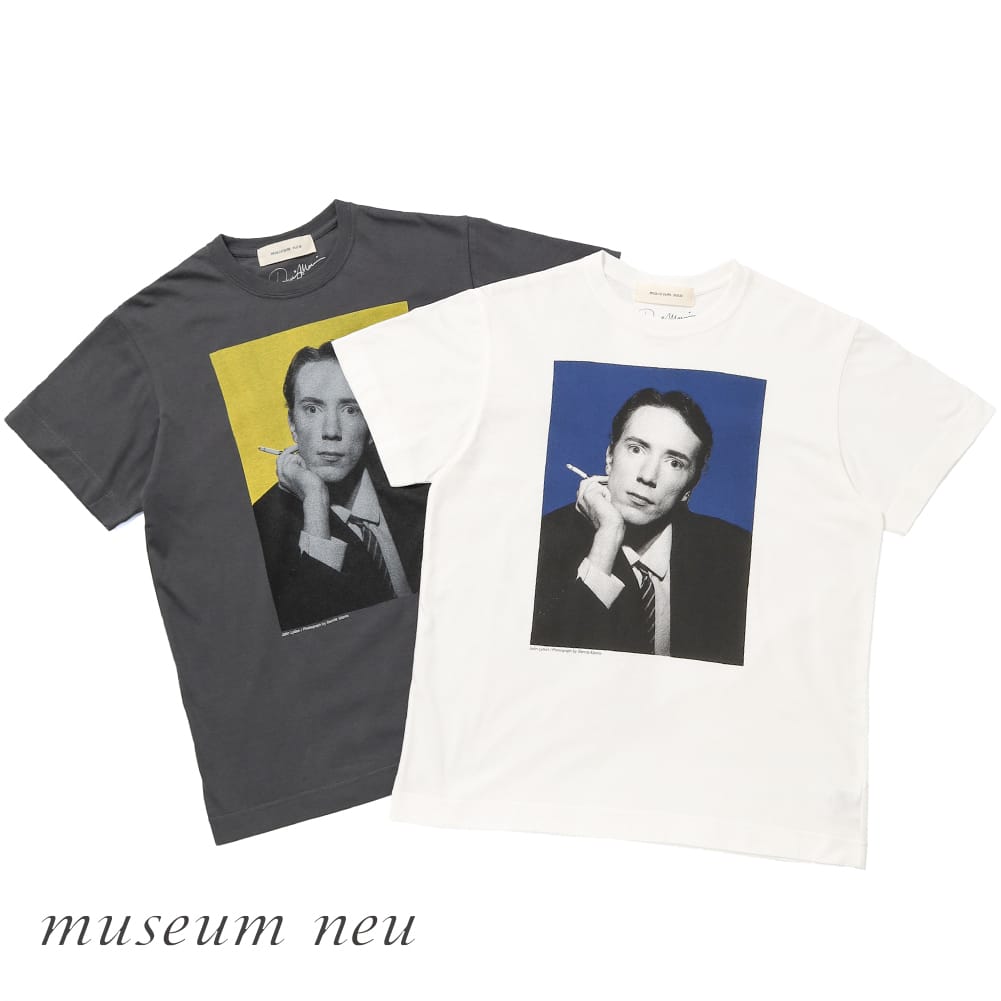 【P10倍】【返品交換送料無料】museum neu（ミュージアムニュー）John Lydon T-shirt（ジョン・ライドン Tシャツ）25AW 半袖 クルーネック グラフィックT アートT セックスピストルズ ピストルズ UKロック パンク ジョニーロットン デニスモリス ギフト 母の日