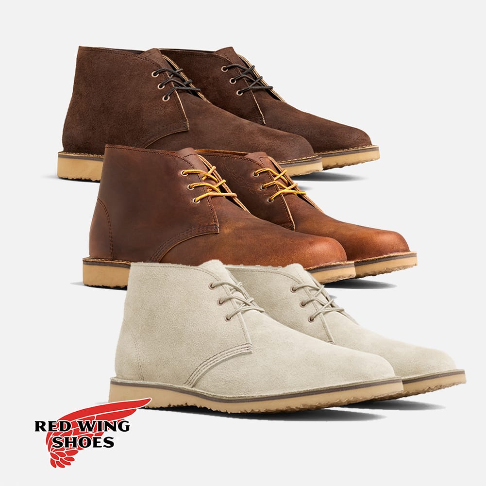 【返品交換送料無料】RED WING（レッドウィング）WEEKENDER CHUKKA（ウィークエンダー チャッカ）#3315 #3622 #3309 Dワイズ Dウィズ 25SS 新作 チャッカブーツ 靴 ブーツ アメリカ製 ギフト 母の日 28,116円