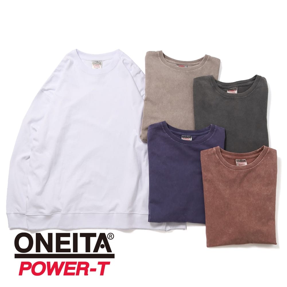 【30％OFFクーポン対象】ONEITA(オニータ)CHEMICAL POT L/S TEE(ケミカル ポケット ロングスリーブティー)ケミカルウォッシュ ウォッシュ加工 ヴィンテージ加工 Tシャツ ロンT メンズ ギフト 母の日