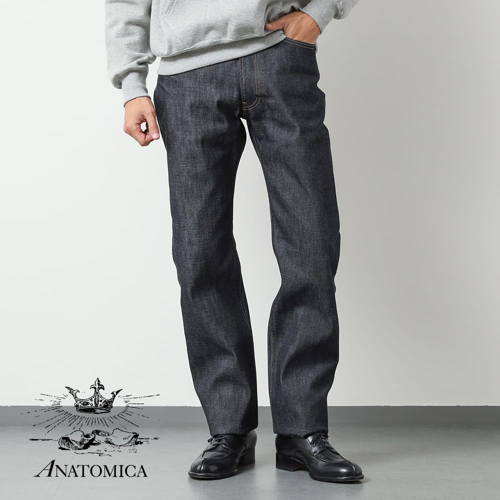 楽天市場】[送料無料]ANATOMICA : TRIM FIT PANTS POPLIN : 530-581-03